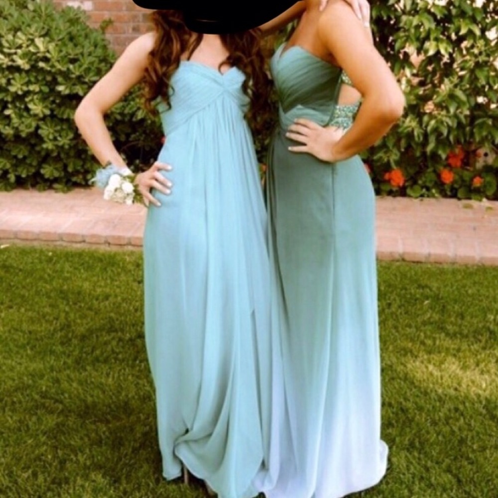 AQUA JILL STUART 0” PETITE FORMAL GOWN